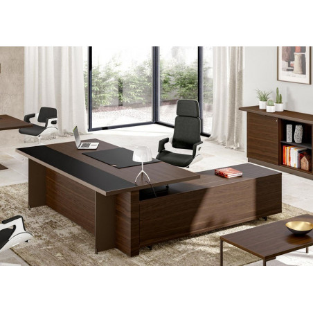 Bureau Design Oasi Présidentiel Aléa-Office avec retour technique Bureau Design Oasi Présidentiel Aléa-Office avec retour technique