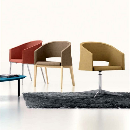 Fauteuil Bridge Reef Leyform 4 pieds Fauteuil Bridge Reef Leyform 4 pieds