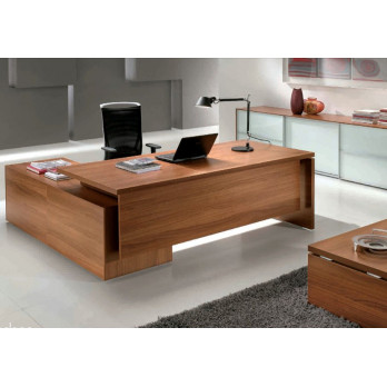 Bureau de direction Noyer gamme Odéon Bureau de direction Noyer gamme Odéon