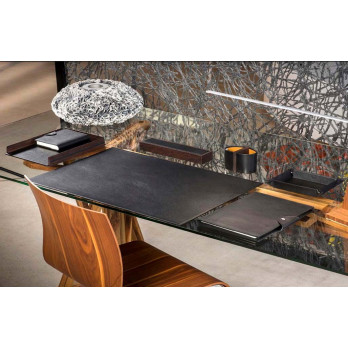 Parure de bureau Atelier de la Forêt Classique Noir/Wengé Parure de bureau Atelier de la Forêt Classique Noir/Wengé